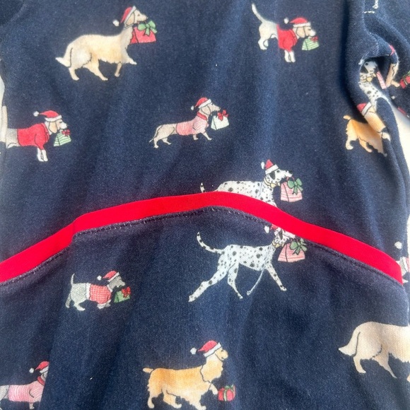 Sal & Pimenta Dog Christmas romper! Boys Size 3 Months! Too Cute! - Picture 5 of 5